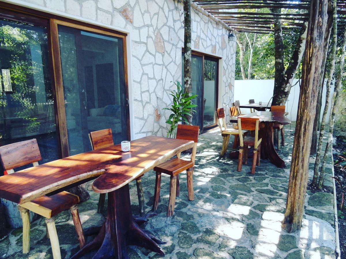 Bed and Breakfast Escarabajo Rojo Тулум Экстерьер фото